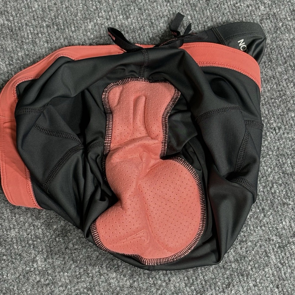 Nike Triathlon Shorts Womens XS Black Pink Padded Compression Cycling NWT - Picture 3 of 9
